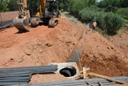 Mathis Bridge Expansion - JP Excavating