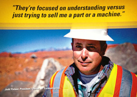 President/Owner of JP Excavating, Judd Palmer