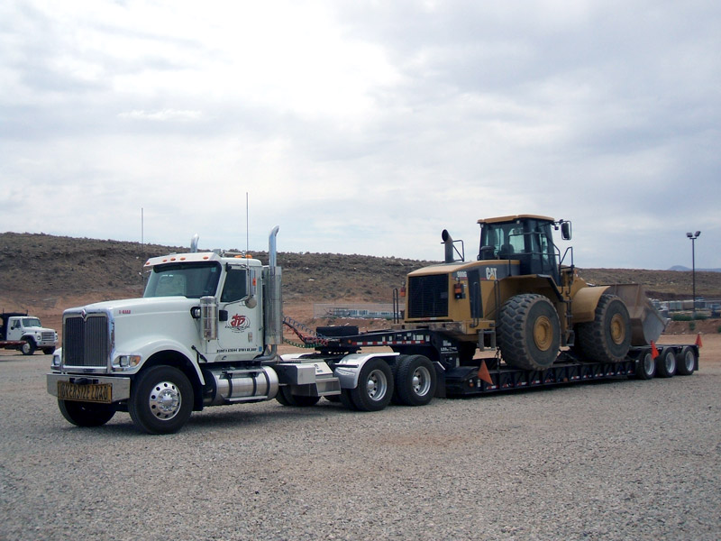 Equipment Transport, Excavating Contractor, St. Utah, Nevada