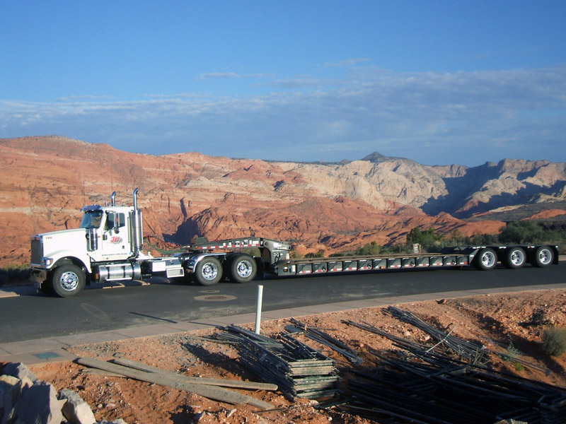 Equipment Transport, Excavating Contractor, St. Utah, Nevada
